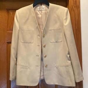 Beige suit jacket